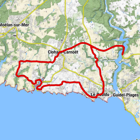 Pont Saint-Maurice - Le Riviera - Chapelle Sainte-Anne - Église Notre-Dame-de-Tro-Gwall