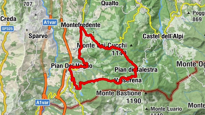 Montefredente - Campovecchio - Chiesa di Pian di Balestra - Chiesa di San Giorgio