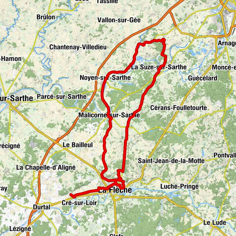 Église Saint-Aubin - Église Saint-Germain - Église Saint-Martin - Bazouges-sur-le-Loir