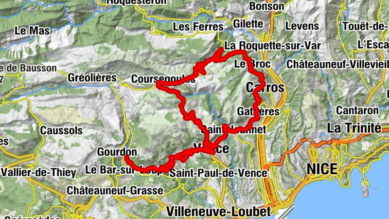 Tourrettes-sur-Loup - Chapelle Saint-Jean - Église Saint-Grégoire - Chapelle du Rosaire