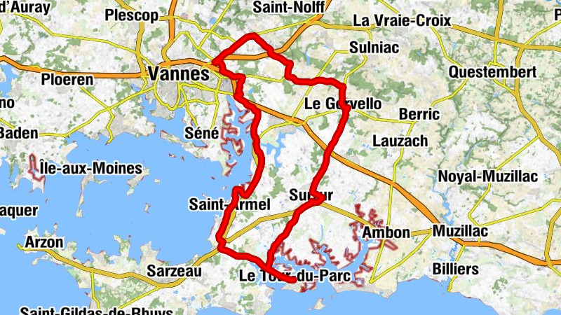 Le Tour-du-Parc - Église Saint-Vincent-Ferrier - Église Sainte-Anne - Église Saint-Symphorien