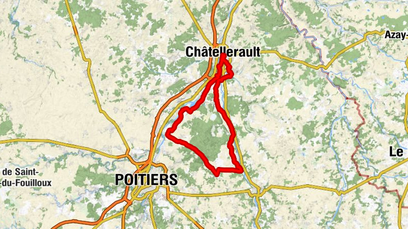 Châtellerault - Église Saint-Cyr-et-Sainte-Julitte - Église Saint-Pierre Saint-Paul - Église Saint-Étienne