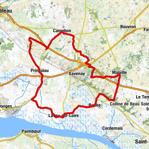 La Hioterie - Église Saint-Côme et Saint-Damien - Église Saint-Martin-et-Saint-Victor - Malville