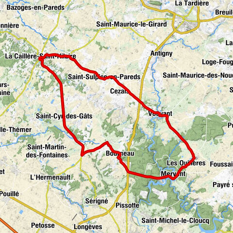 L'Assiette Gourmande - Église Saint-Sulpice - Église Saint-Jean-Baptiste - La Caillère-Saint-Hilaire