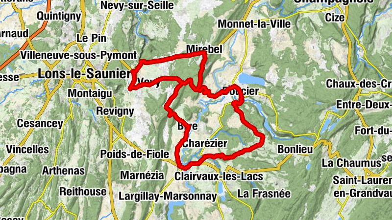 Église Saint-Jérôme - Col de la Percée - Église Saint-Andoche - Église Saint-Michel