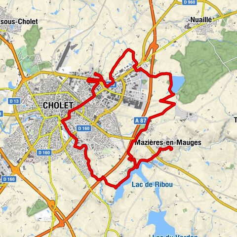 Mazières-en-Mauges - Église Sainte-Radegonde - Cholet - Le Bord du Lac