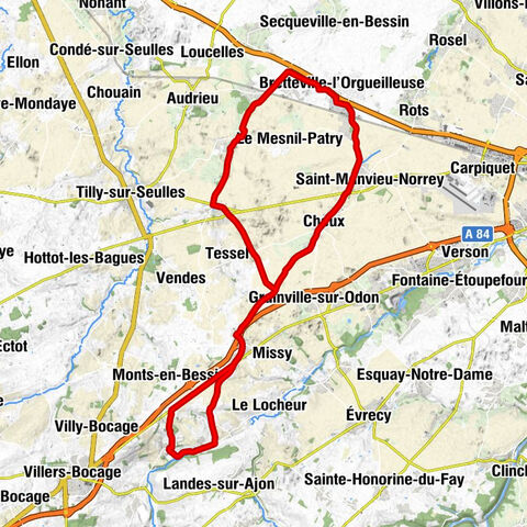 Parfouru-sur-Odon - Le Haut Laurent - La Route - Notre-Dame de l'Assomption