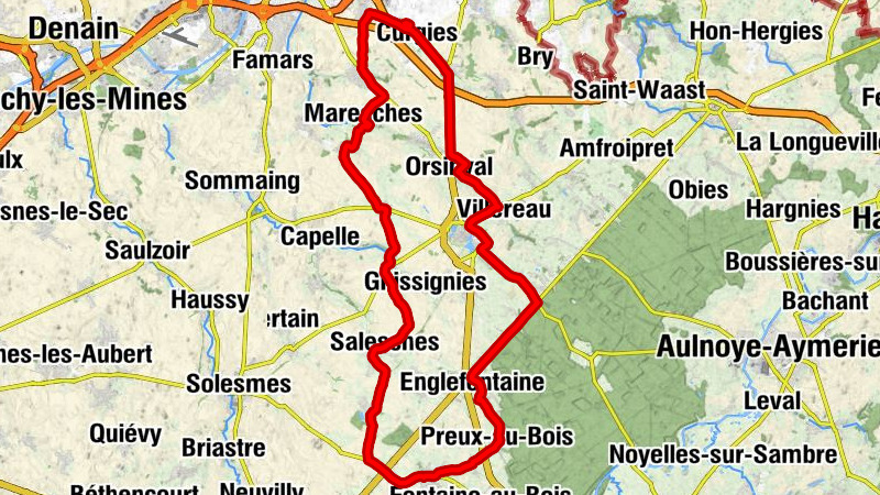 Saultain - Église Saint-Jean-Baptiste - Église Saint-Martin - Curgies