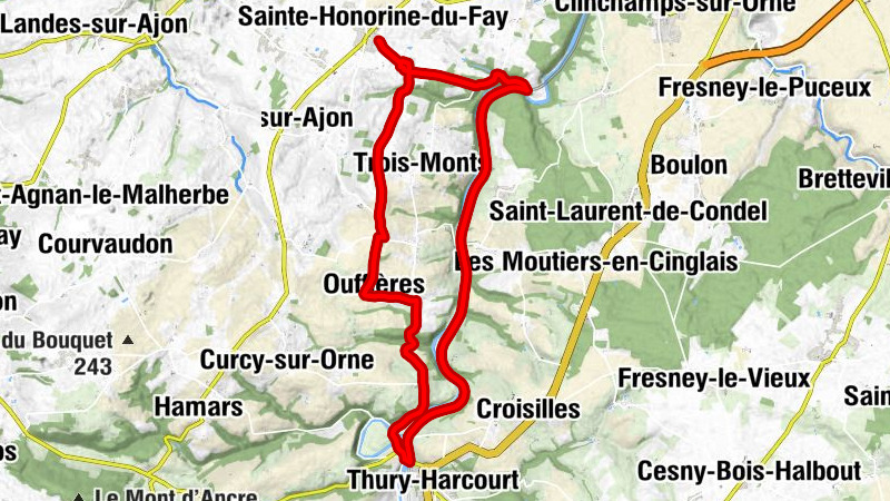 Sainte-Honorine-du-Fay - Les Perreys - Bretteville - Chapelle Saint-Anne