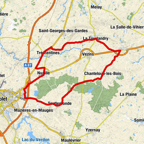 Nuaillé - Toutlemonde - Église Saint-Michel - Église Saint-Étienne