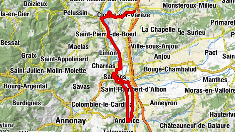 Auberives-sur-Varèze - Clonas-sur-Varèze - Mas de la Mûrière - Église Saint-Pierre