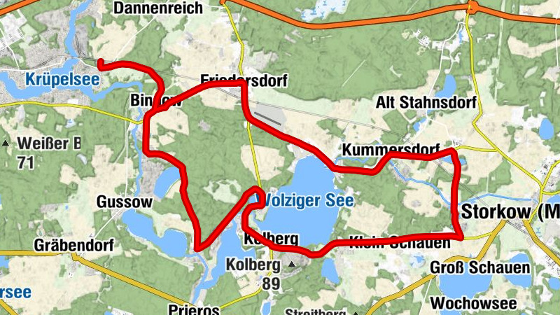 Kablow - Bindow - Bindower Dorfkrug - Bindow-Dorf