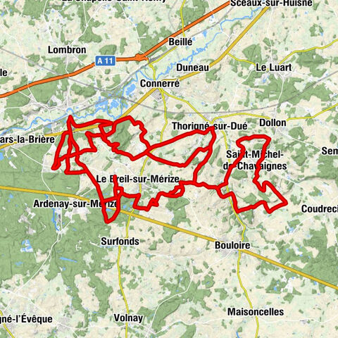 Église Notre-Dame - Église Saint-Michel - Église Saint-Denis - Thorigné-sur-Dué