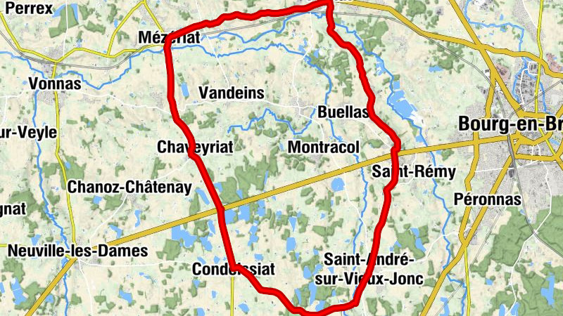 La Genetière - Église Saint-Étienne - Église Saint-Julien - Condeissiat