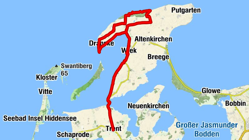 Fähr-Eck - Trent - Zur Wittower Fähre - St. Paulus-Kapelle