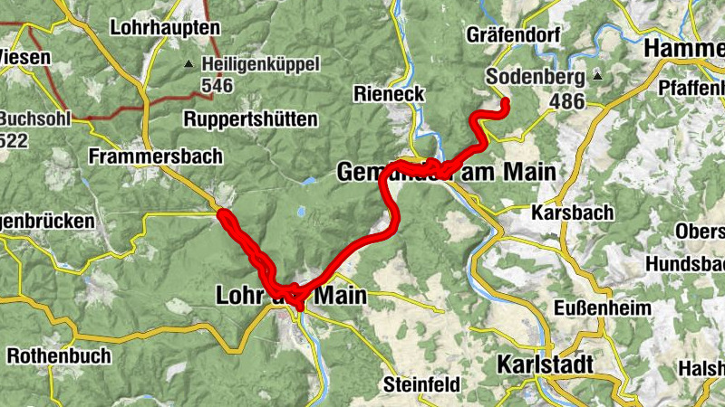 Bahnhofsgaststätte - Delphi - St. Wendelin - St. Wolfgang