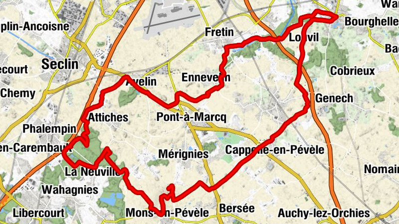 Cysoing - Au coin de la Reine - Église Saint-Eubert - Église Saint-Martin