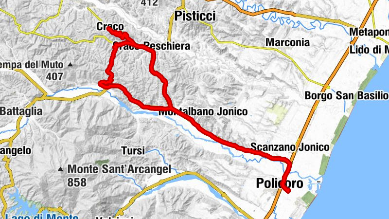 Policoro-Tursi - Policoro - Craco Peschiera - Cappella San Rocco