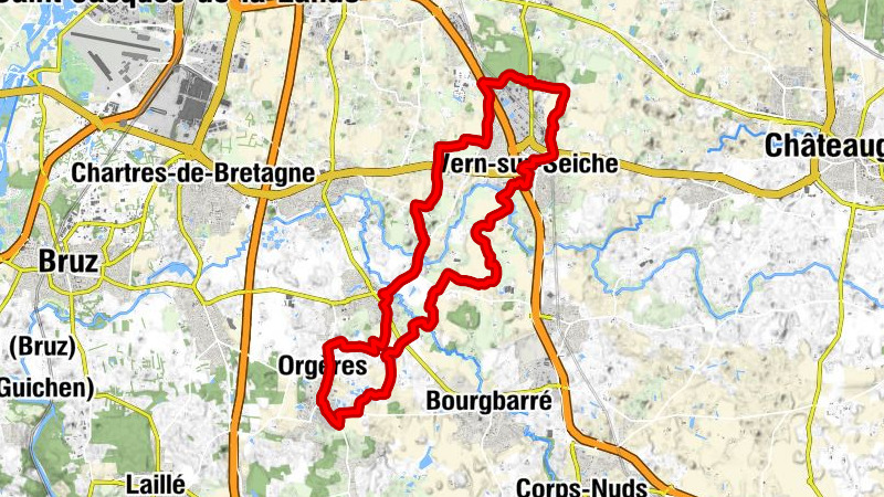 Orgères - La Moisonnais - L'Ourmais - Église Saint-Martin de Tours