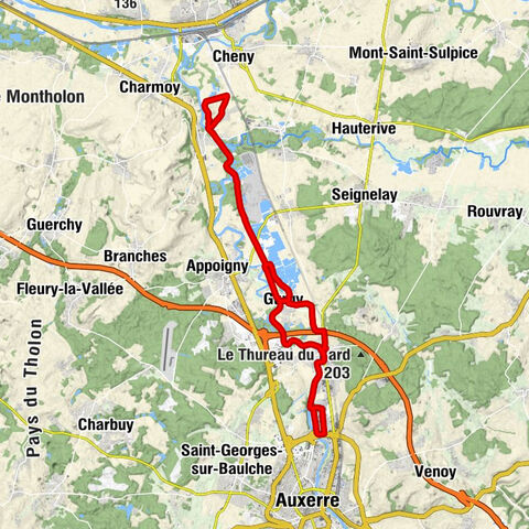Monéteau-Gurgy - Monéteau - L'Érable - Auxerre