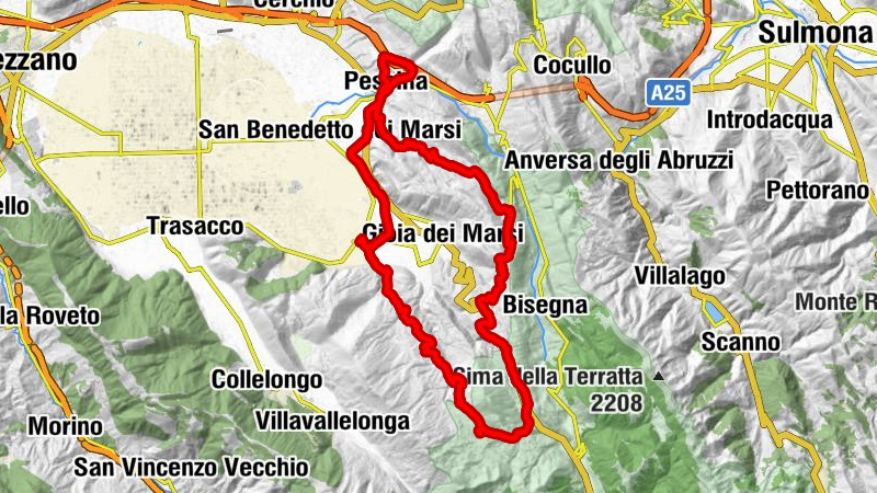 Pescina - Agriturismo Antica Locanda del Giovenco - Rifugio Passo del Diavolo - Rifugio della Cicerana