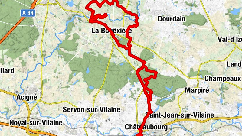 Châteaubourg - Église Saint-Pierre - Chapelle Sainte-Anne - Église Saint-Martin