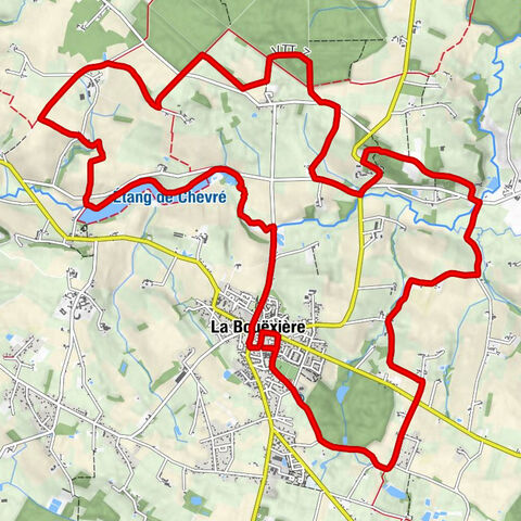 La Bouëxière - Église Saint-Martin - La Touche Melet - Tarouanne