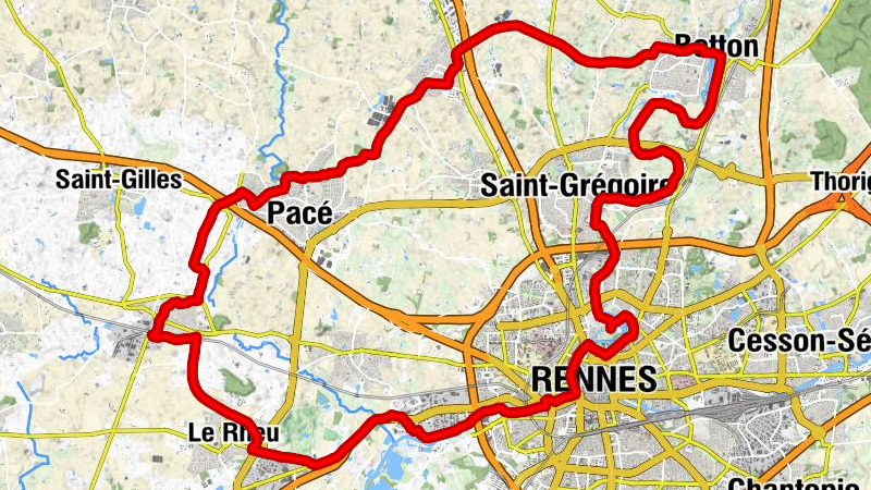 Le Baron - Église Notre-Dame-de-la-Purification - Église Saint-Martin - Église Saint-Étienne