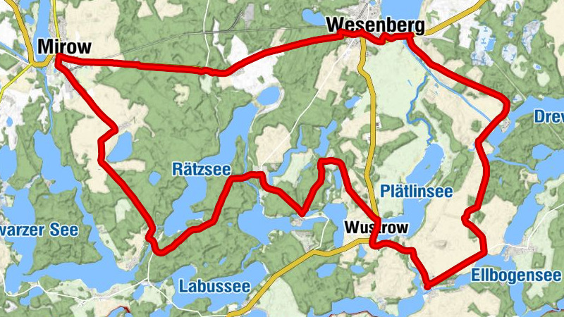 Strasen - Dorfkirche - Kaminrestaurant "Diogenes" - Mirow