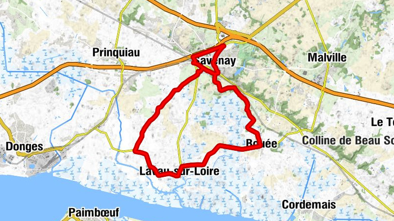 La Russie - Le Rocher - La Butte des Vignes - Savenay