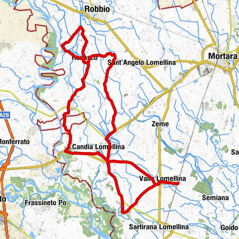 Valle Lomellina - Agriturismo il Cinema - Chiesa di San Sebastiano - Chiesa di Santa Maria di Pollicino