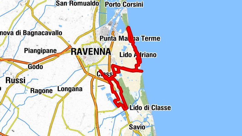 Ravenna - Fosso Ghiaia - Classe