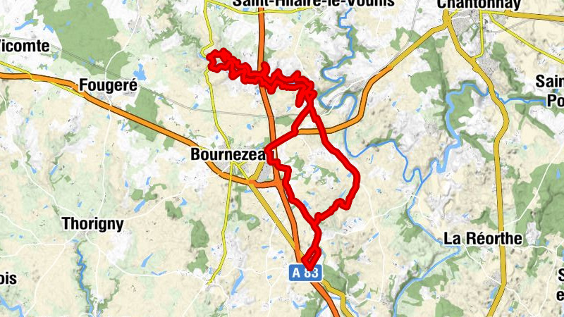 La Menerie - L'Esière - La Basse Martinière - La Brunière