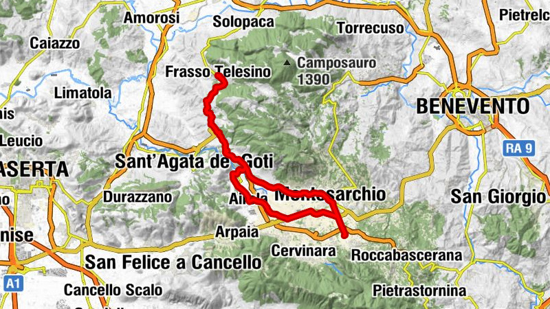 San Martino Valle Caudina - Montesarchio - Pannarano - Chiesa di Maria Santissima Immacolata - Chiesa di Maria SS. del Rosario - Chiesa di San Vito