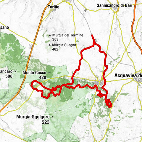 Sannicandro di Bari - Cassano delle Murge - Tenuta Battista - Chiesa di Santa Lucia