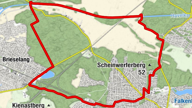 Falkensee - Alt Brieselang - Falkenhain