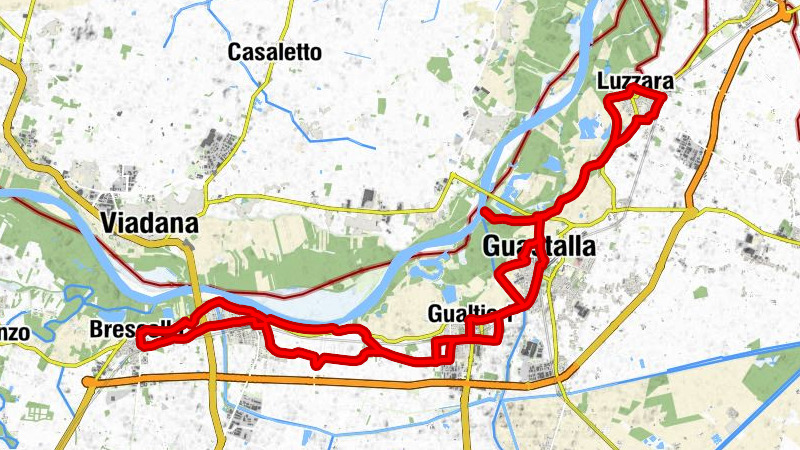 Luzzara - Santa Maria Annunziata - Chiesa di Santa Maria della Neve - Duomo di Guastalla