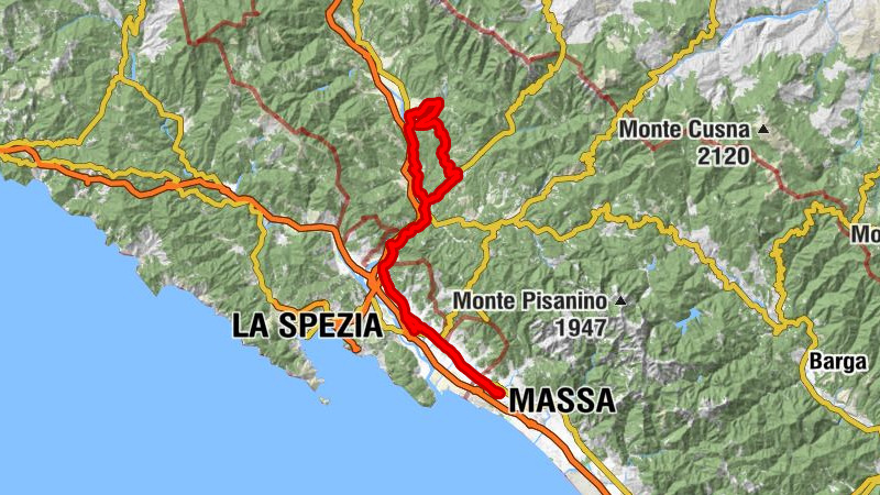 Carrara - Santuario della Madonna degli Angeli - Chiesa di San Giovanni Battista - Chiesa di Santa Caterina