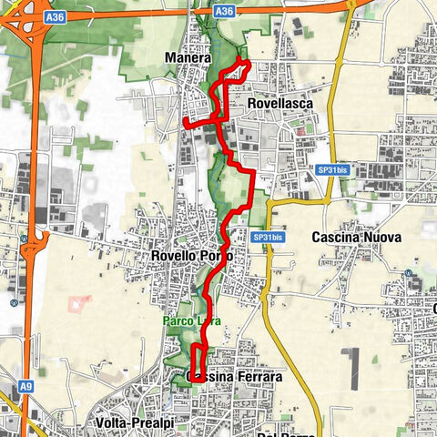 Rovello Porro - Saronno - Rovellasca