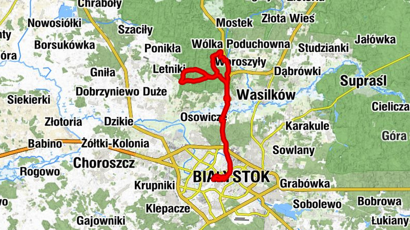 Białystok - Orientalna - Kaplica pw. Świętego Krzyża