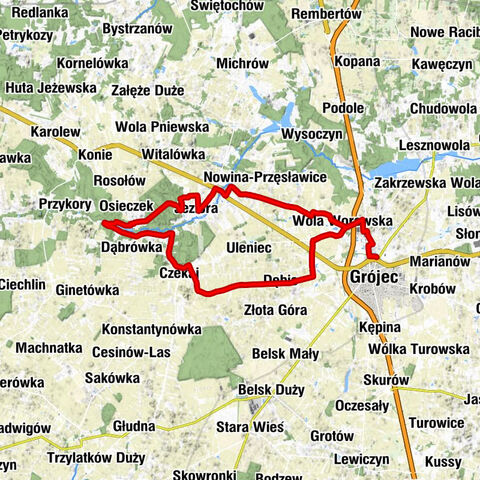 Grójec - Cierniówka - Wola Worowska - Kościół pw. Najświętszego Serca Pana Jezusa