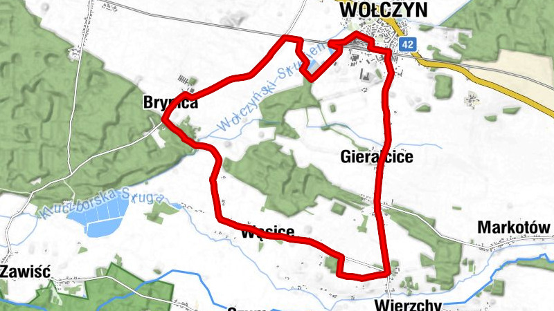Gierałcice - Kościół filialny Ewangelicko-Augsburski św. Michała Archanioła - Kościół pw. Świętej Anny - Wołczyn