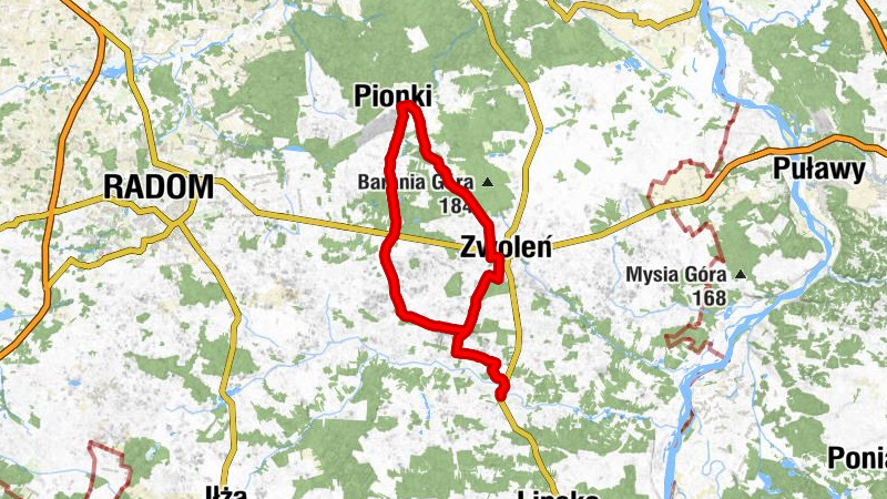 Ciepielów - Pionki - Kościół pw. Świętego Maksymiliana Kolbego - Kościół pw. Świętego Idziego