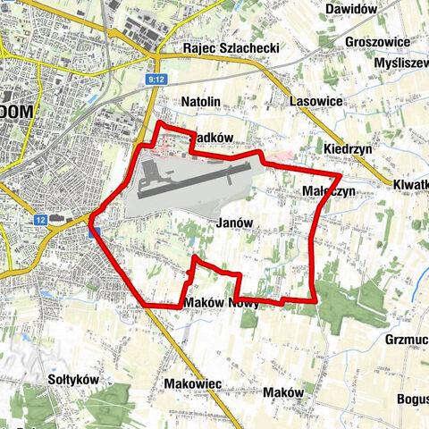 Radom - Pasja - Maków Nowy
