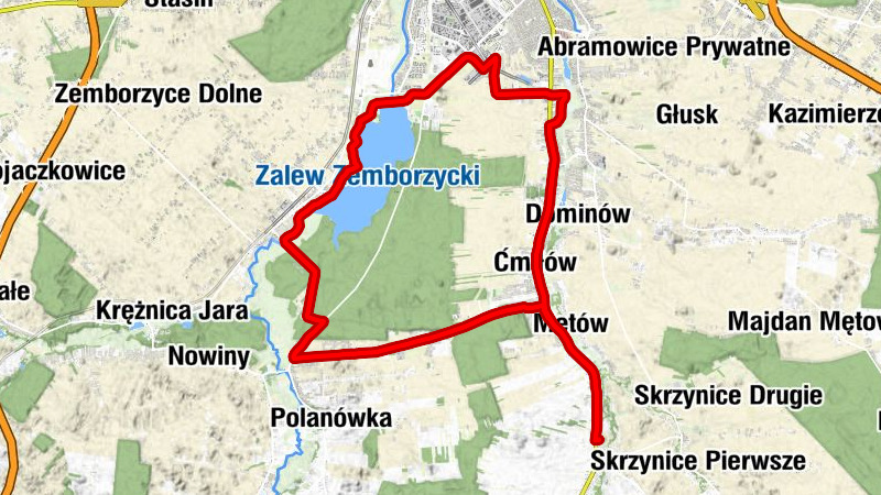 Czerniejów - Głuszczyzna - Mętów - Ćmiłów