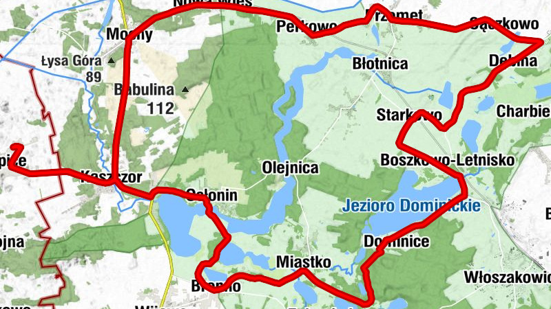 Łupice - Kaliska - Kościół pw. św. Wojciecha - Kościół pw. św. Jadwigi