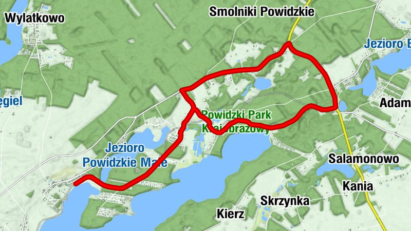Przybrodzin - Ostrowo - Rusin