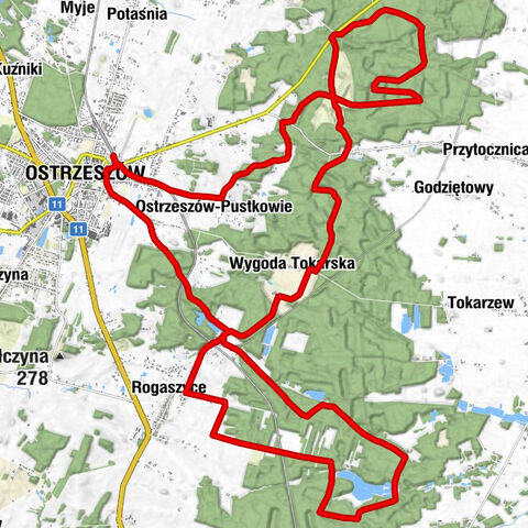 Ostrzeszów - Kolonia - Rogaszyce