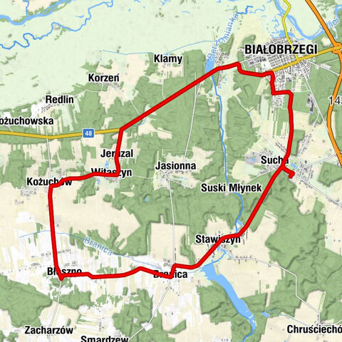 Piekło - Sucha - Kaplica pw. Świętego Józefa - Białobrzegi