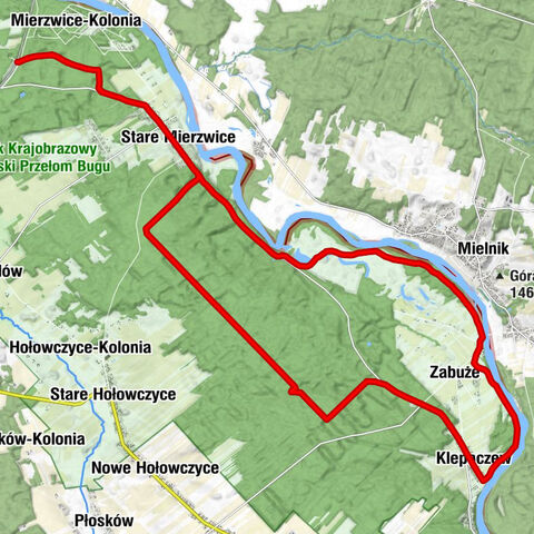 powiat łosicki - Kaplica pw. Świętych Apostołów Piotra i Pawła - Stare Mierzwice - Zabuże-Ogródki